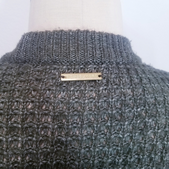 🌸 Michael Kors | Soft Olive Cardigan Sweater  Small - Picture 4 of 10